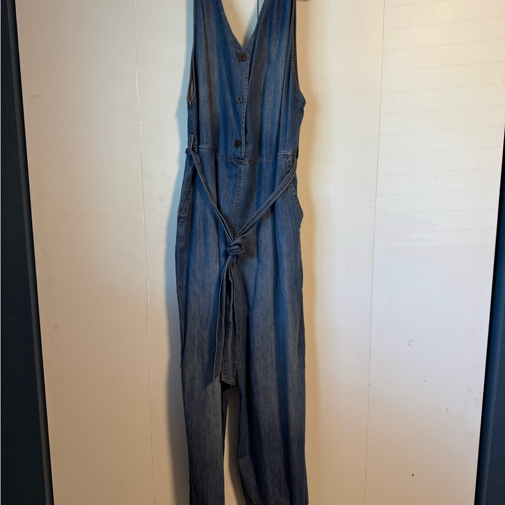 Blue Denim Women's Jumpsuit